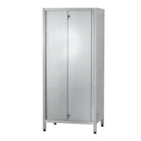 Шкаф кухонный ШЗКп - 1800x1000x500 Profi Inox (двери-купе, 3 сплошные полки)