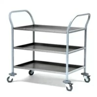 Тележка для сервировки ТДСп 900x600x860 «Profi Inox» (3 уровня)