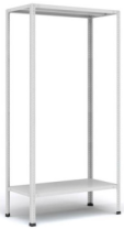 Стеллаж металлический Титан МС-750 2500x1200x300/2