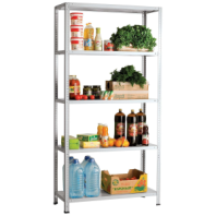Стеллаж металлический MS 185/70x40/5м